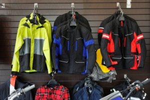 A large selection of motorcycle clothing and accessories. Motorcycle sales store.